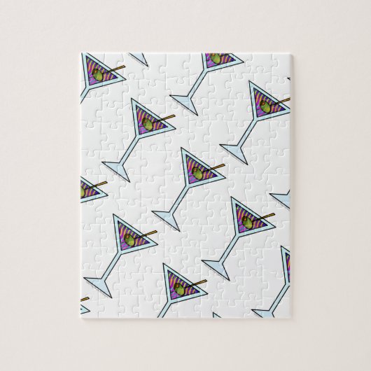 MARTINI GLASS LEGPUZZEL (Verticaal)