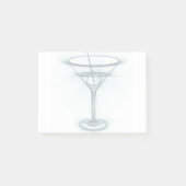 Martini Glass Sketch Post-it® Notes (Voorkant)