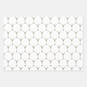 Martini Glass Wrapping Paper Flat Sheet Set 3 (Voorkant 3)