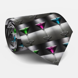 Martini Glasses Stropdas