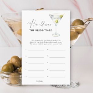 Martini - Hoe oud was de bruid om te spelen