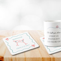 Martini juicht voor 21 jaar verjaardagsfeest