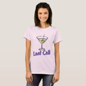 Martini Last Call T-shirt (Voorkant volledig)
