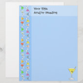 Martini Letterhead Persoonlijk Briefhoofd (Voorkant / Achterkant)