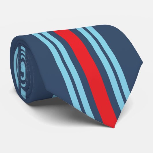 Martini Livery Stropdas (Opgerold)