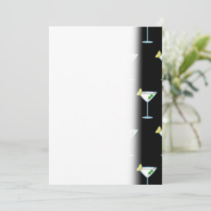 Martini Lovers Cocktail Glass Bartender Alcohol Save The Date