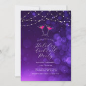 Martini Lunettes Vacances Cocktail Fête Invitation (Devant)