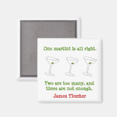 Martini Magnet Magneet (Voorkant / Achterkant)