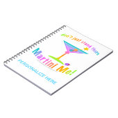 MARTINI ME! NOTEBOOK - JOURNAL (Côté gauche)