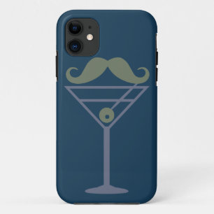 Martini Mustache coque iphone personnalisé
