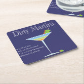 Martini Onderzetters (Schuin)