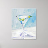 Martini Painting Canvas Afdruk (Voorkant)