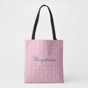 martini print tas