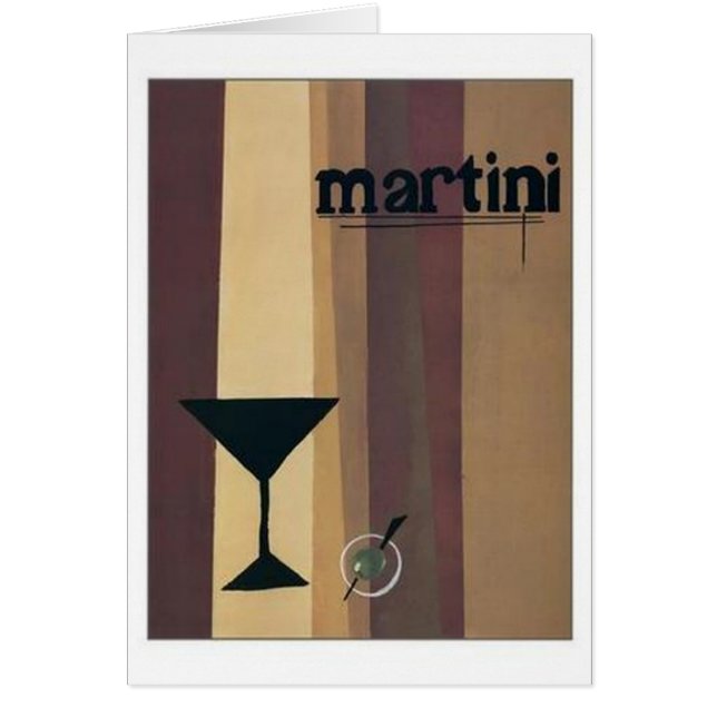 Martini (rayures marron) (Devant)