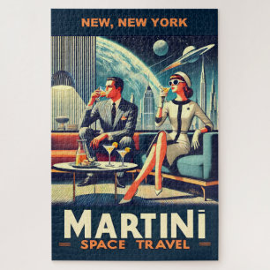 Martini Ruimtevaart Posters New York, New York Legpuzzel