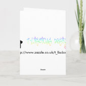 Martini sale - Carte de note (Dos)