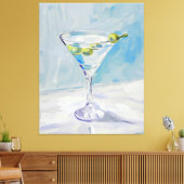 Martini Schilderdoek Canvas Afdruk (Insitu (Woonkamer))