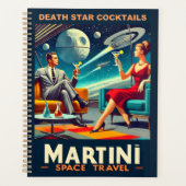Martini Space Affiches de voyage Death Star Cockta (Devant)