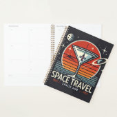 Martini Space Travel 1957 Space Age Logo Planner (Display)