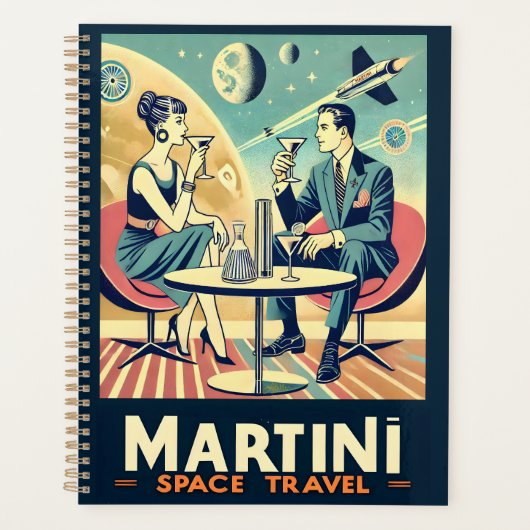 Martini Space Travel Affiches de l'équipage de con (Devant)