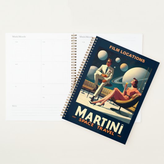 Martini Space Travel Affiches Emplacements du film (Devant avec enveloppe)