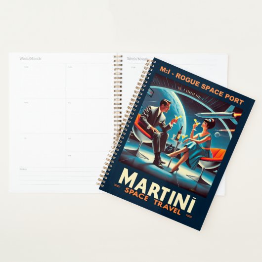 Martini Space Travel Poster Rogue Space Port (Devant avec enveloppe)