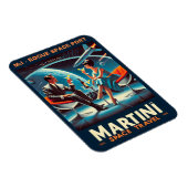 Martini Space Travel Poster Rogue Space Port Magneet (Rechterzijde)