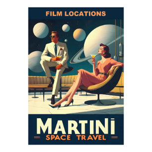 Martini Space Travel Posters Film Locaties