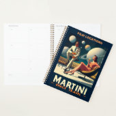 Martini Space Travel Posters Filmlocaties Planner (Display)