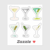 Martini Stickers (Vel)