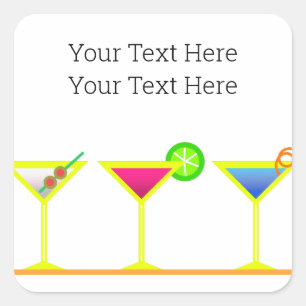 Martini stickers