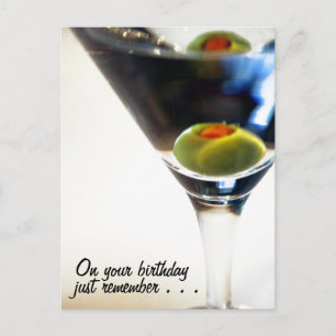 Martini tijd! briefkaart