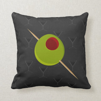 Martini Time Black Pillow Kussen