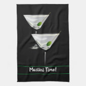 Martini Time Custom Bar Theedoek (Verticaal)