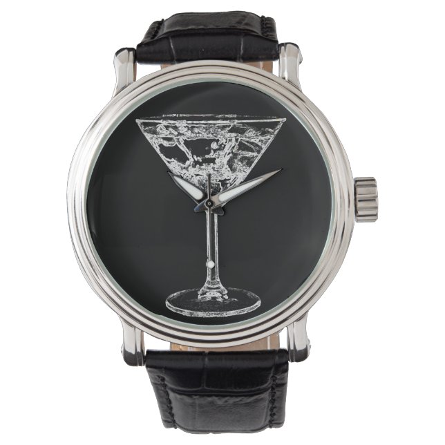 Martini Time Horloge (Voorkant)