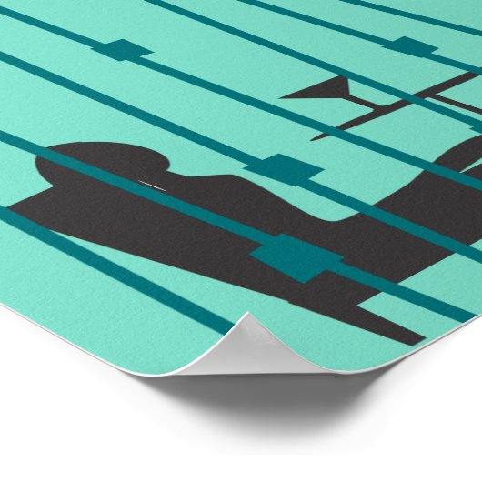 Martini Time Poster (Hoek)