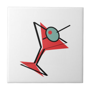 Martini Time Right Tegeltje