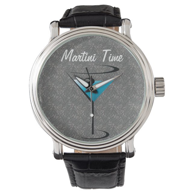 Martini Time Watch Mode Accessoire Horloge (Voorkant)