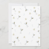 Martini Tini Bit Ancien Adulte Invitation Annivers (Dos)