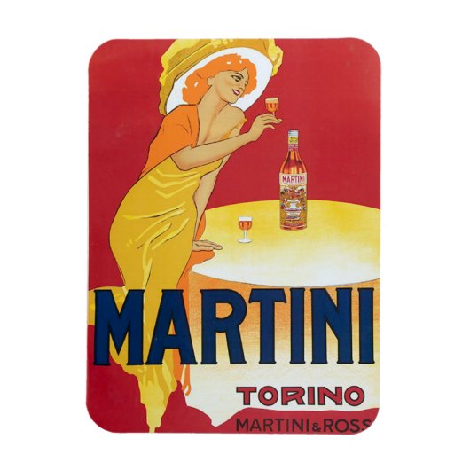 Martini Torino & Rossi Magnet (Vertical)