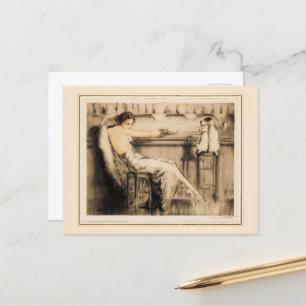 Martini van Louis Icart Briefkaart