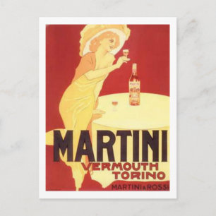 Martini Vermouth Torino Briefkaart