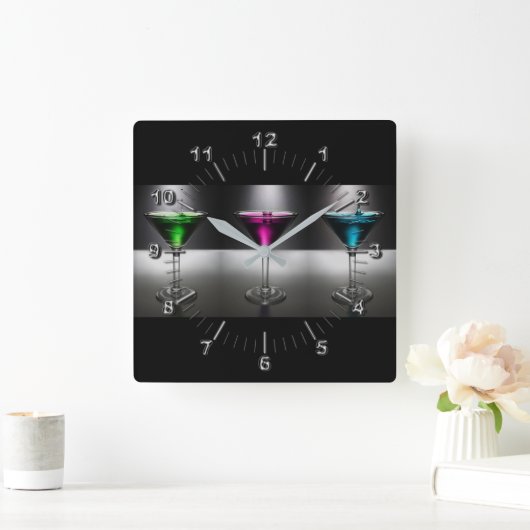 Martini Vierkante Klok (Huis)