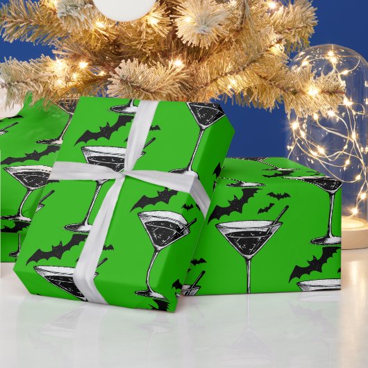 Martini Vleermuizen Cadeaupapier (Feestdagen)