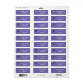 Martini Vleermuizen Etiket (Full Sheet)