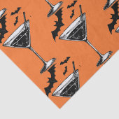 Martini Vleermuizen Tissuepapier (Detail)