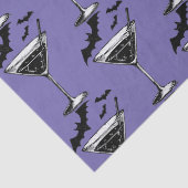 Martini Vleermuizen Tissuepapier (Detail)