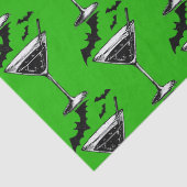 Martini Vleermuizen Tissuepapier (Detail)