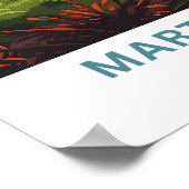 Martinique Caribbean Travel Print (Hoek)