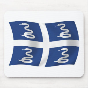 Martinique Flag Mousepad Muismat